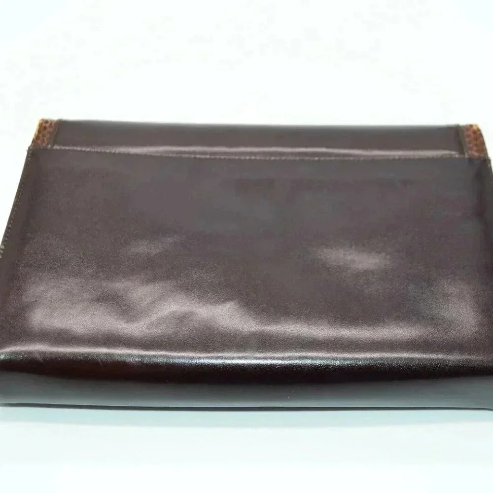 Jay Herbert Brown Leather Snake Animal Skin Print - Picture 4 of 9